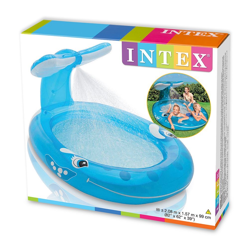 Intex 82-Inch x 62-Inch x 39 Whale Spray Pool - view 1